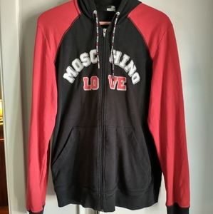 Love Moschino hoodie with zipper size M